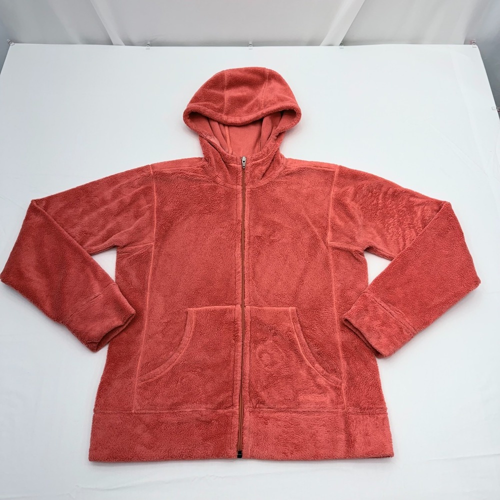 Patagonia Plush Synchilla Hoody Full Zip Jacket Womens Medium Fleece Long Sleeve
